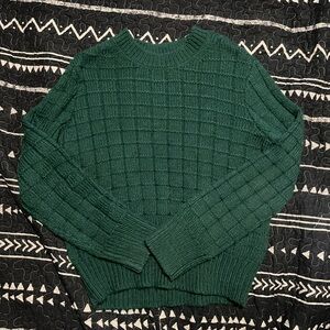 AE Waffle Crew Neck Sweater